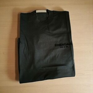Essentials Fear of God Black T-Shirt Men's Large
